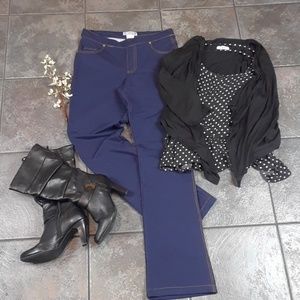 Small COMFY JEANS Uber soft & stretchy Leggings sm